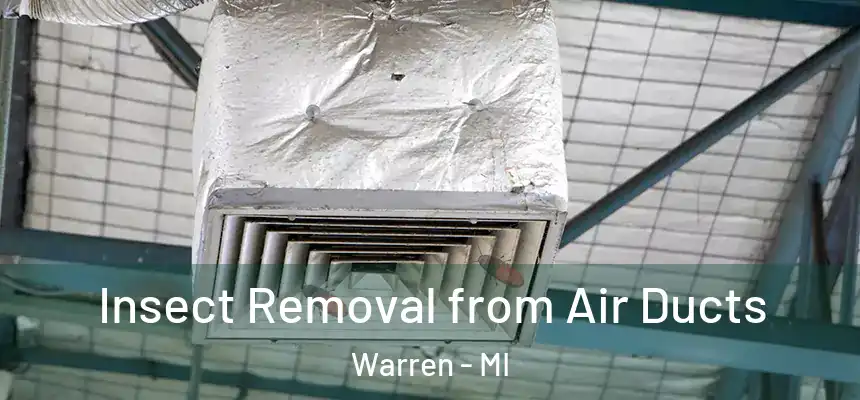 Insect Removal from Air Ducts Warren - MI